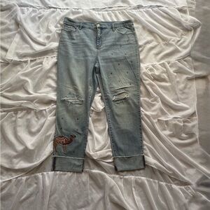 Chico’s So Slimming Girlfriend Ankle Jeans